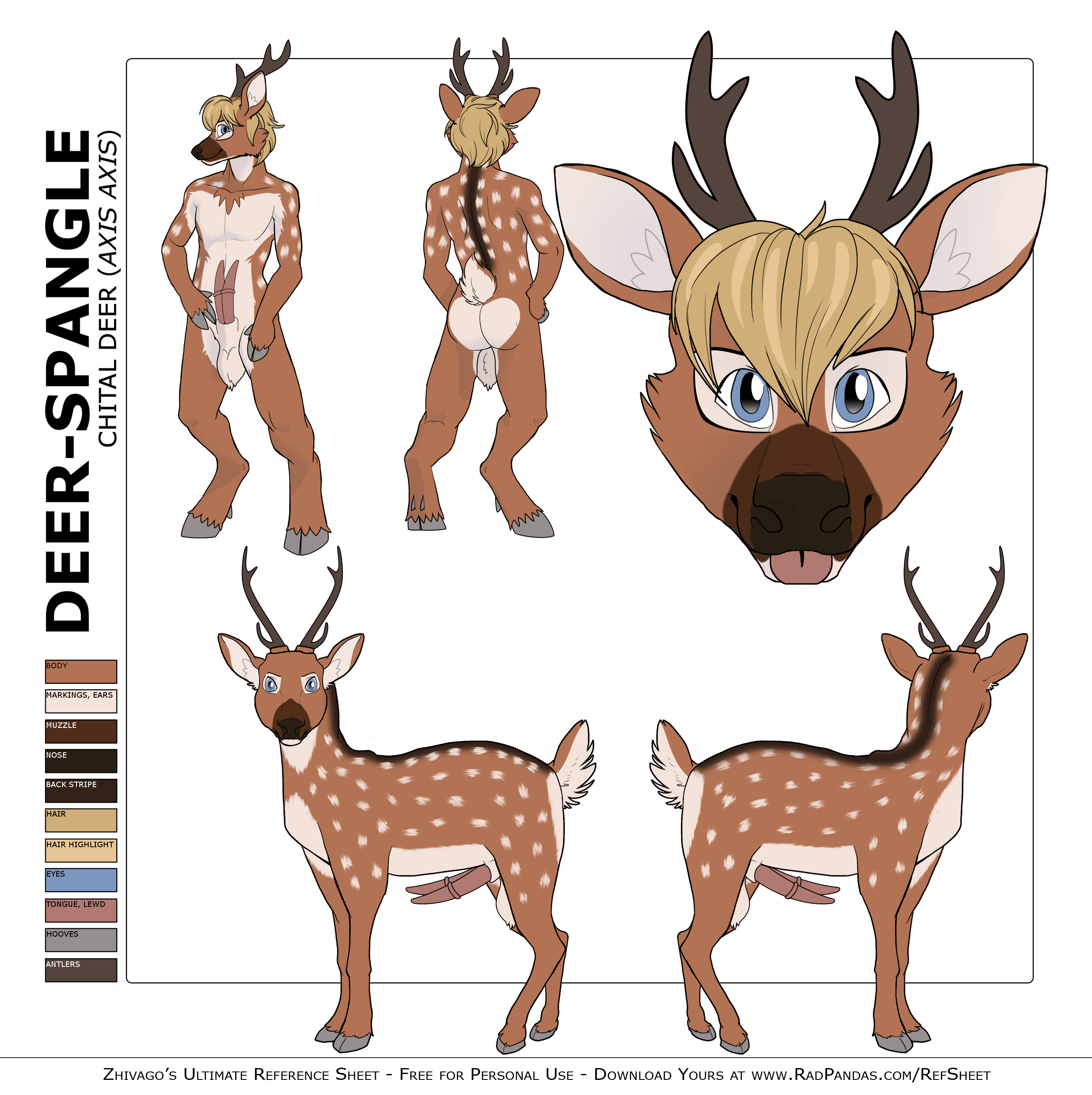 Reference sheet (NSFW)