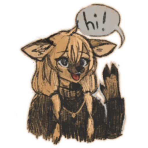 Sticker: Wave and saying hi!